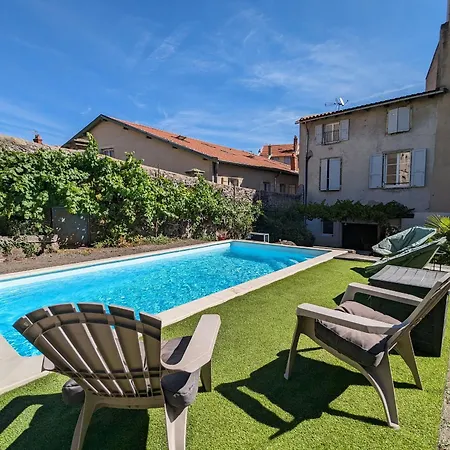 Charmante Maison Au Coeur Du Puy-en-velay Avec Jardin Clos Et Terrasse, A 2 Min De La Cite Historique - Fr-1-582-468 *